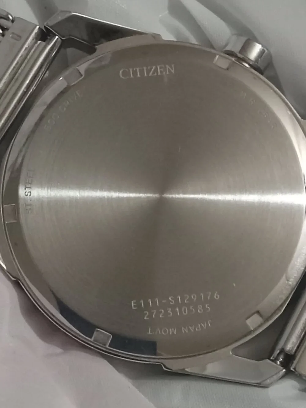 Citizen Eco Drive watch.